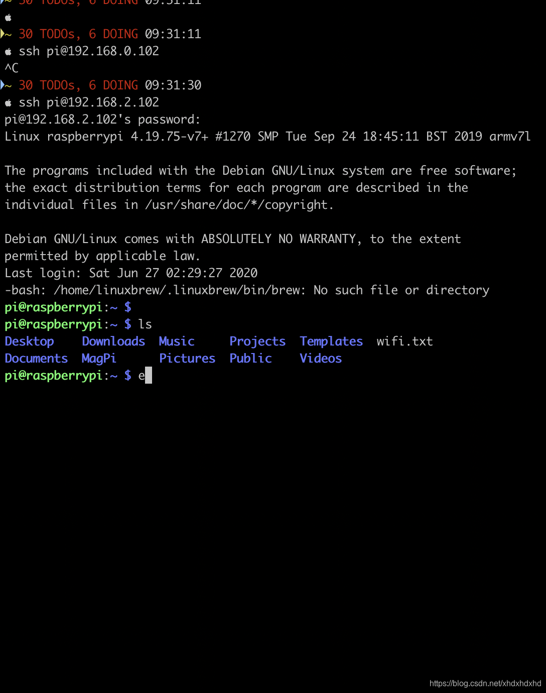 iTerm2 SSH 会话